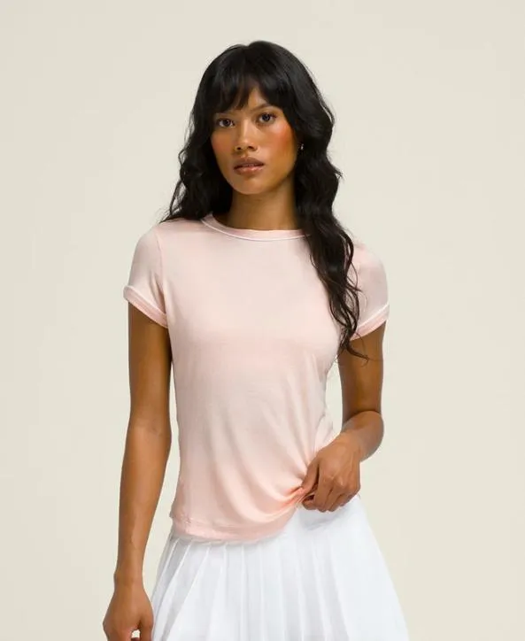 Short Sleeve Shirts Women Wilson All Day Tee Sherbet