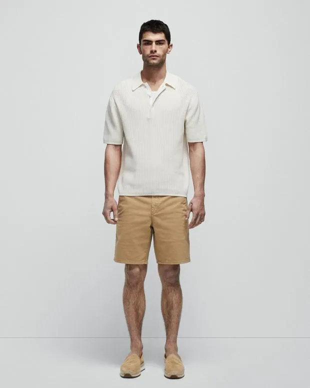Shorts Men Rag and Bone Perry Cotton Twill Short Cornstalk