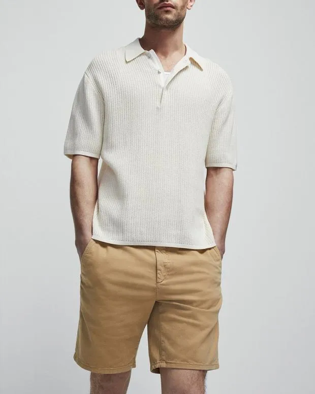 Shorts Men Rag and Bone Perry Cotton Twill Short Cornstalk
