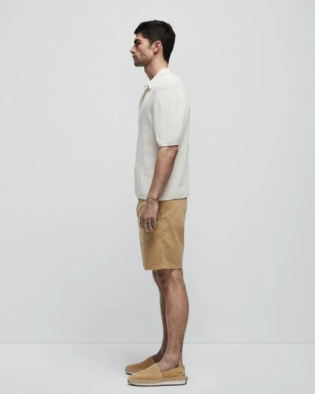 Shorts Men Rag and Bone Perry Cotton Twill Short Cornstalk