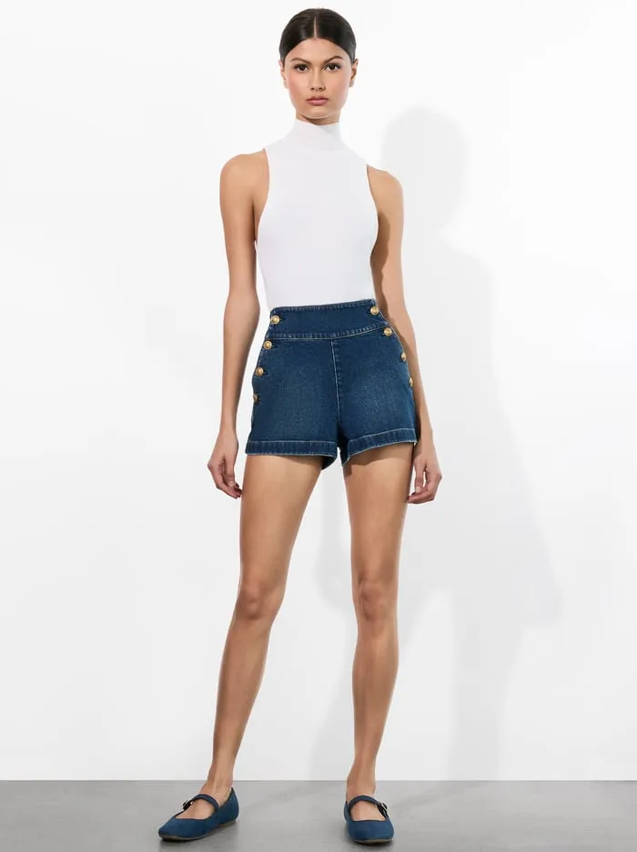 Shorts Women Alice Olivia Narin Short Love Train