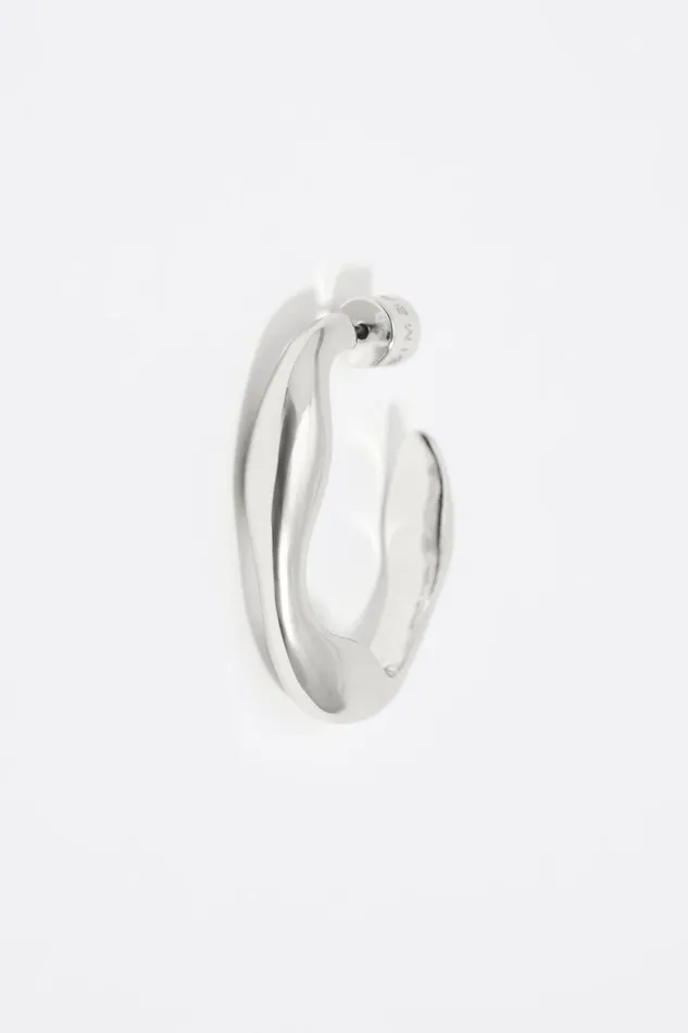 Silver Hoop Earrings Silver Women Bimba Y Lola Jewelry Silver Hoop Earrings Silver Women Bimba Y Lola Jewelry