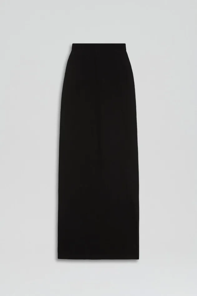 Skirts Women Scanlan Theodore MICRO KNIT SKIRT Black Skirts Women Scanlan Theodore MICRO KNIT SKIRT Black