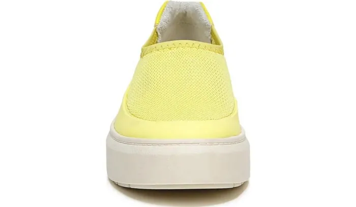 Sneakers Women Franco Sarto Franco Lin Platform Slip On Sneaker Yellow Fabric