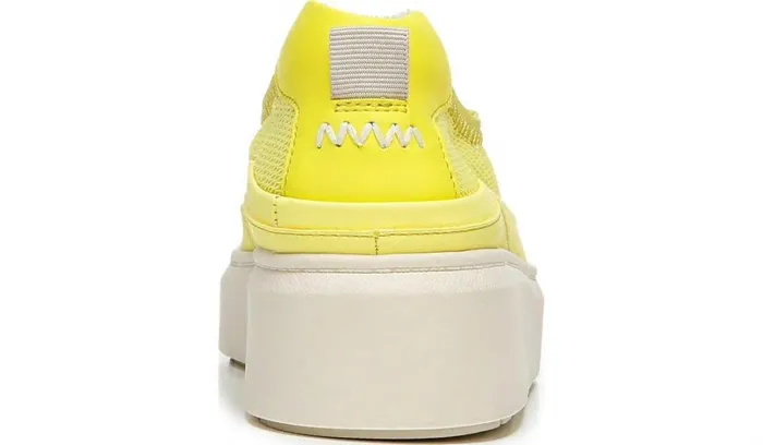 Sneakers Women Franco Sarto Franco Lin Platform Slip On Sneaker Yellow Fabric