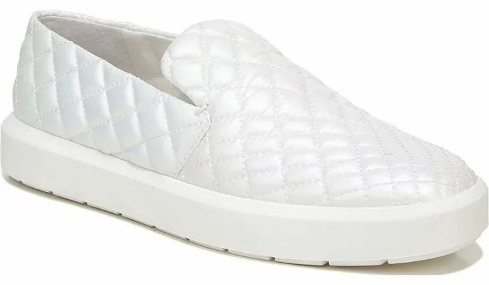 Sneakers Women Franco Sarto Sarto Prato 3 Slip On Platform Sneaker Pearl Leather Sneakers Women Franco Sarto Sarto Prato 3 Slip On Platform Sneaker Pearl Leather