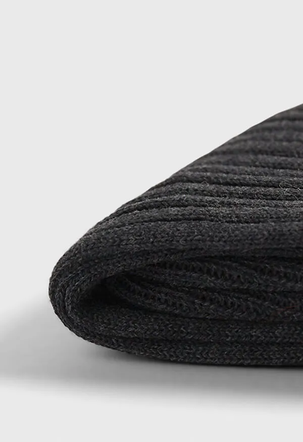 Socks Mens Classic Cotton Ribbed Sock Black Paulstuart Socks Mens Classic Cotton Ribbed Sock Black Paulstuart