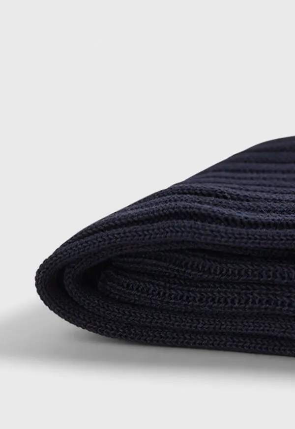 Socks Mens Paulstuart Classic Cotton Ribbed Sock Black Socks Mens Paulstuart Classic Cotton Ribbed Sock Black