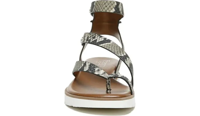 Sport Sandals Women Franco Sarto Franco Daven Gladiator Sandal Roccia Snake Faux Leather