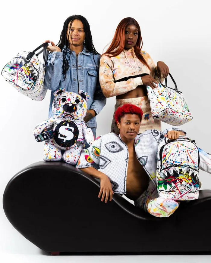 SPRAYGROUND AFTER DARK SPARK TOTE Bags