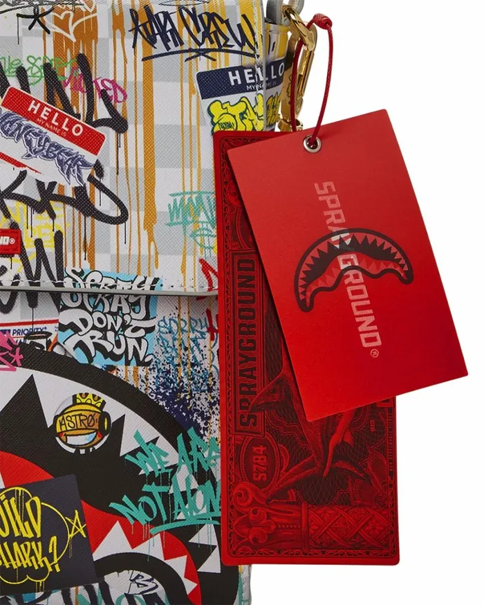 SPRAYGROUND CREATE ANOTHER DAY MESSENGER SLING Bags