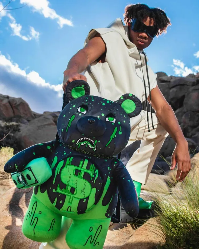 SPRAYGROUND DRIP BEAR MONEYBEAR TEDDYBEAR BACKPACK Bags