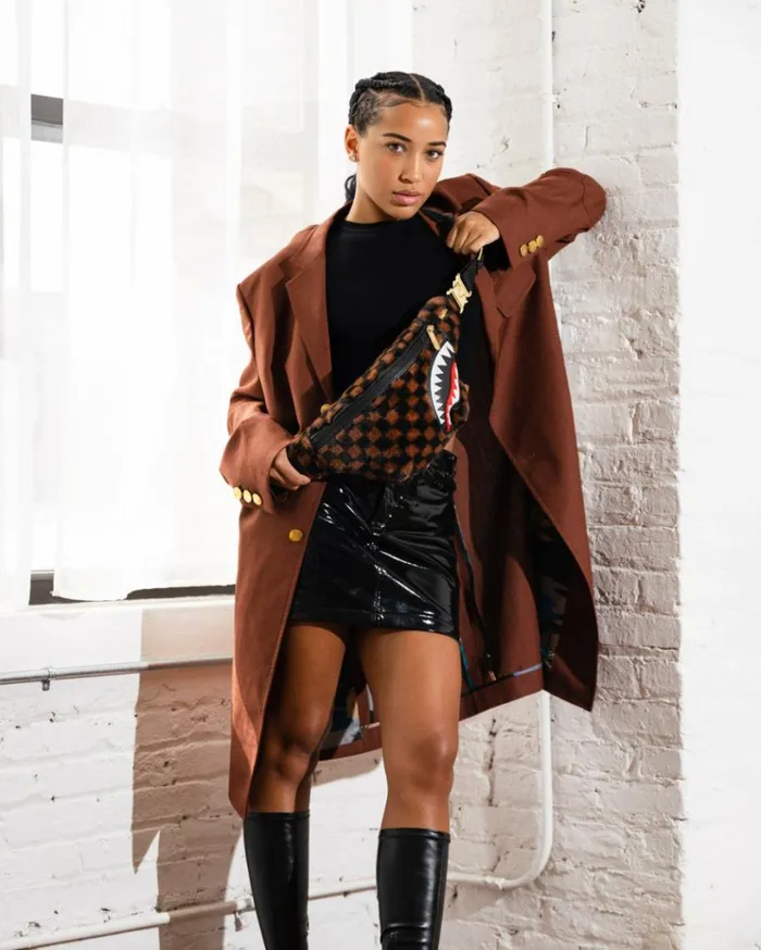 SPRAYGROUND FURRR SHARKS IN PARIS SAVVY CROSSBODY Bags