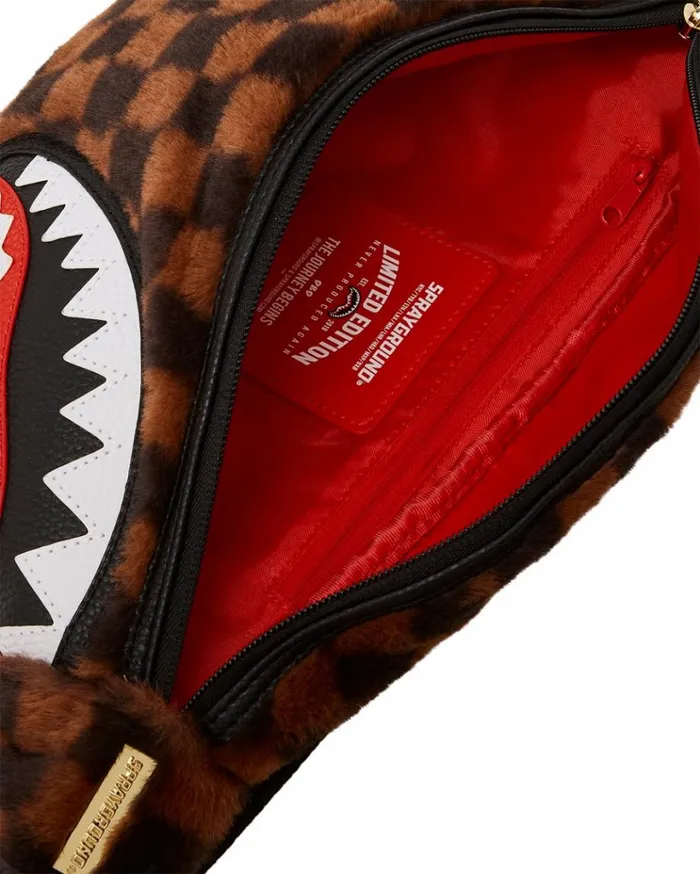 SPRAYGROUND FURRR SHARKS IN PARIS SAVVY CROSSBODY Bags