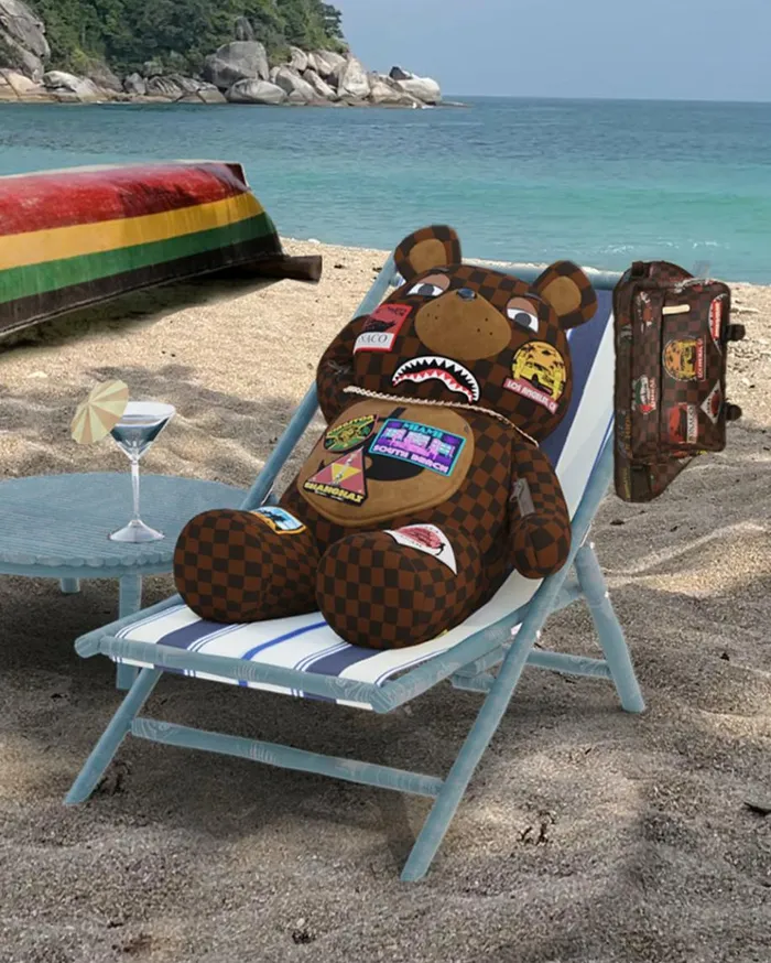 SPRAYGROUND GLOBAL MOGUL MONEYBEAR TEDDYBEAR BACKPACK Bags