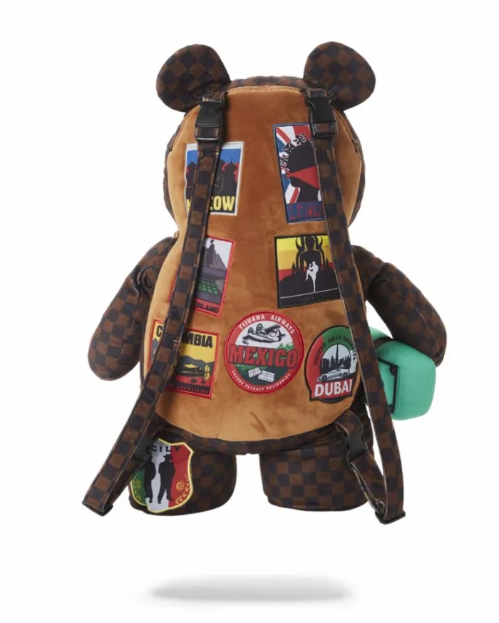 SPRAYGROUND GLOBAL MOGUL MONEYBEAR TEDDYBEAR BACKPACK Bags