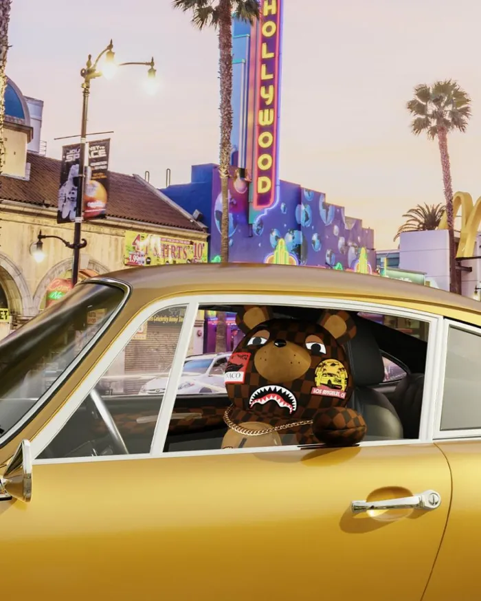 SPRAYGROUND GLOBAL MOGUL MONEYBEAR TEDDYBEAR BACKPACK Bags