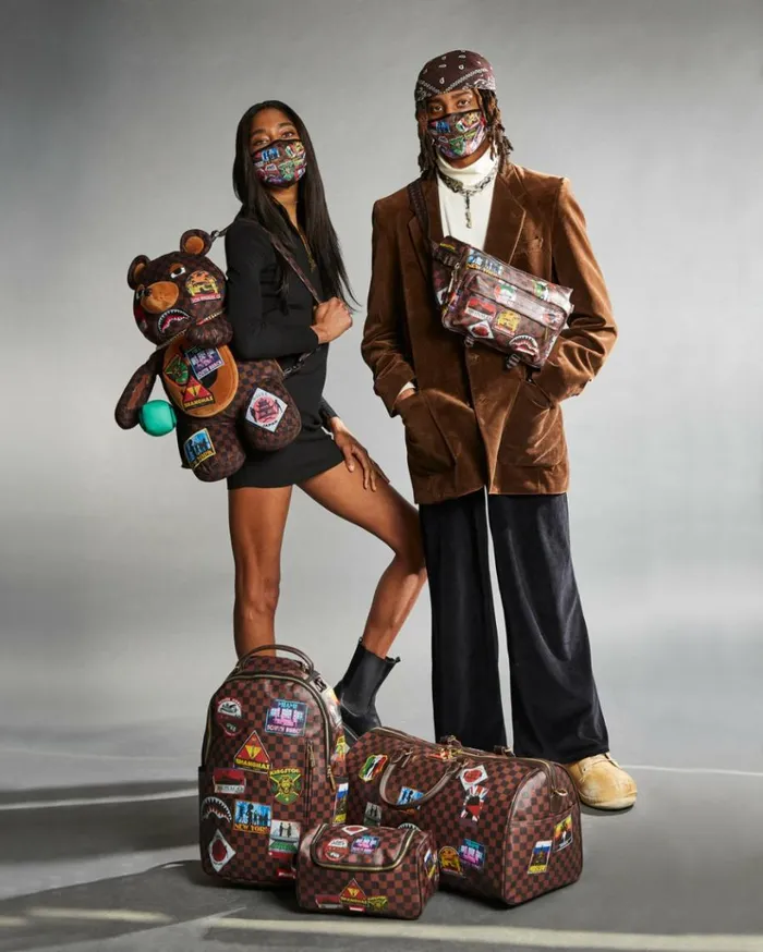 SPRAYGROUND GLOBAL MOGUL MONEYBEAR TEDDYBEAR BACKPACK Bags