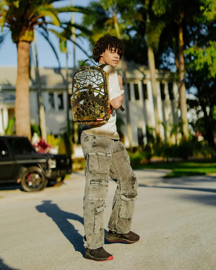 SPRAYGROUND HAND MADE MIRROR SHARK BURST 8211 SUPER EXCLUSIVE Bags