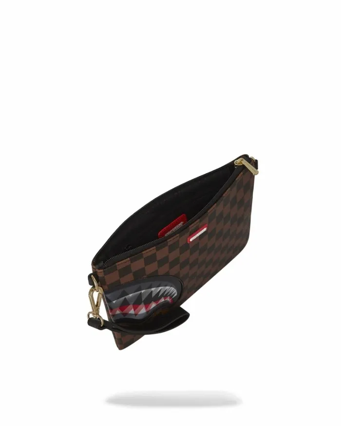 SPRAYGROUND LENTICULAR EFFECTS CROSSOVER CLUTCH W SHOULDER STRAP Bags