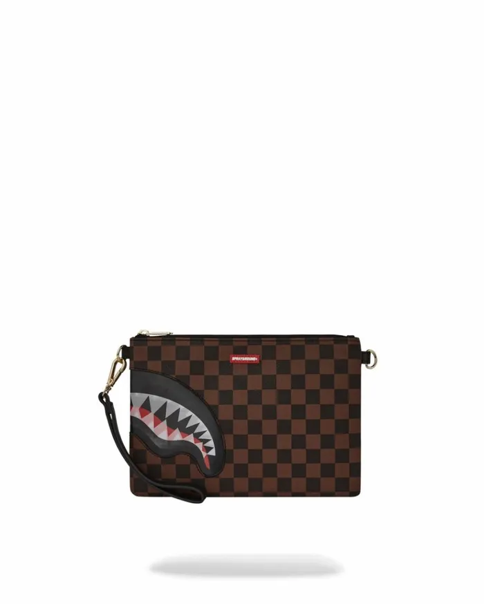 SPRAYGROUND LENTICULAR EFFECTS CROSSOVER CLUTCH W SHOULDER STRAP Bags