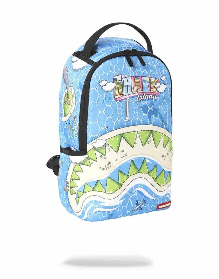 SPRAYGROUND MINI WELCOME TO SHARK ISLAND BACKPACK Bags
