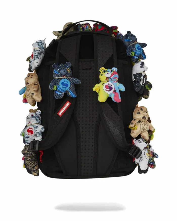 SPRAYGROUND PACK OF BEARS REAL PLUSH BEARS RUNWAY PIECE BACKPACK 8211 SUPER EXCLUSIVE Bags