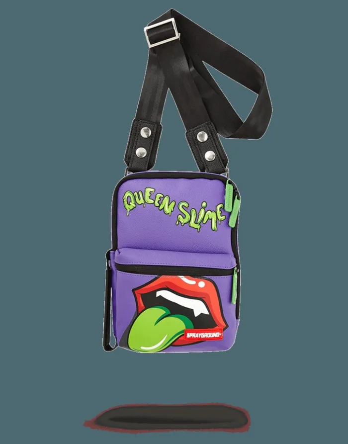 SPRAYGROUND QUEEN SLIME SLING Bags