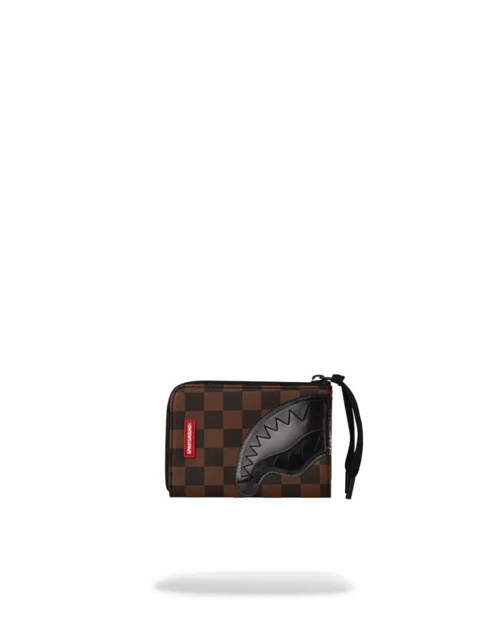 SPRAYGROUND SHARKS IN PARIS CLEAR FOR TAKEOFF ZIPOUT WALLET Bags
