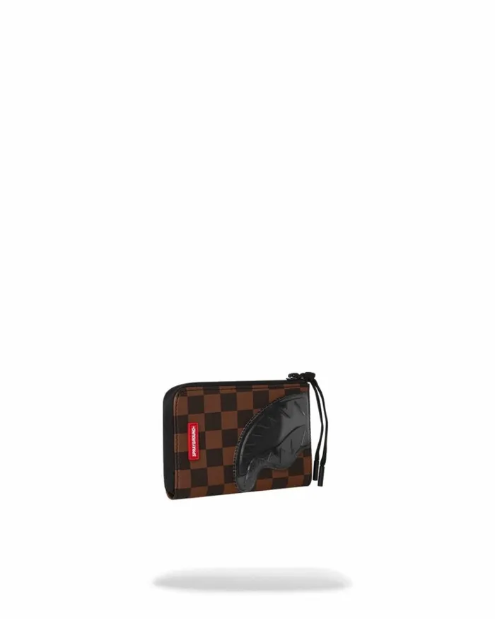 SPRAYGROUND SHARKS IN PARIS CLEAR FOR TAKEOFF ZIPOUT WALLET Bags