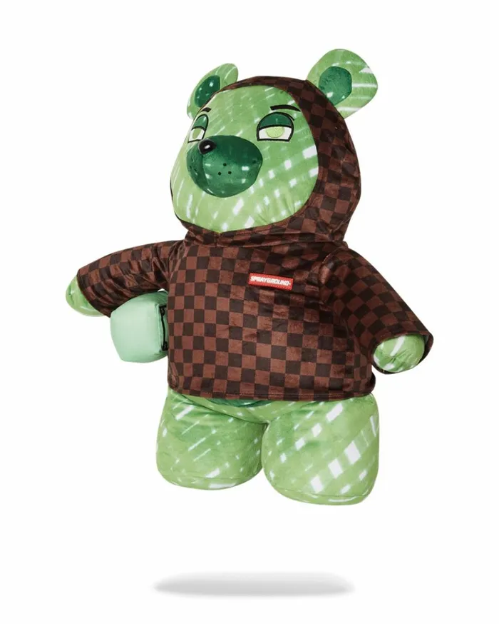 SPRAYGROUND SHARKS IN PARIS FADE AWAY HOODIE MONEYBEAR TEDDYBEAR BACKPACK Bags