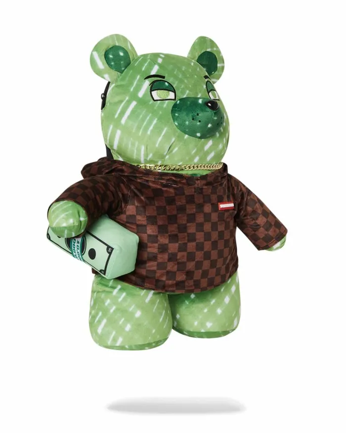 SPRAYGROUND SHARKS IN PARIS FADE AWAY HOODIE MONEYBEAR TEDDYBEAR BACKPACK Bags
