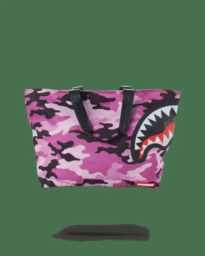 SPRAYGROUND SPLIT CAMO BEACH TOTE Bags
