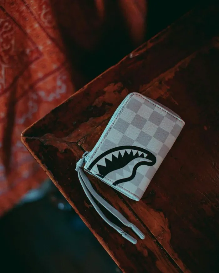 SPRAYGROUND SPLIT THE CHECK PEARL WALLET Bags SPRAYGROUND SPLIT THE CHECK PEARL WALLET Bags