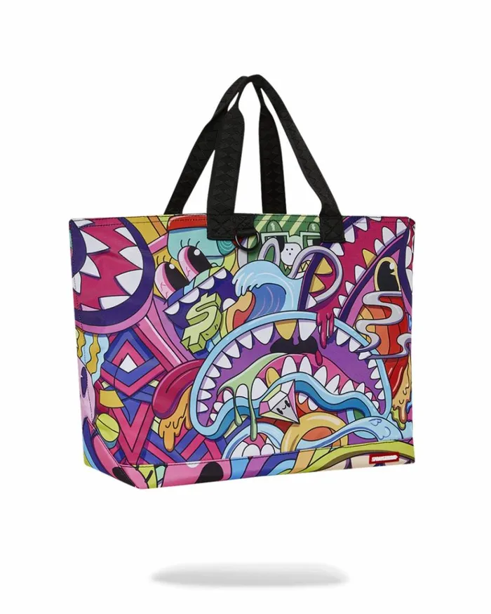 SPRAYGROUND STEADY TRIPPIN BEACH TOTE Bags