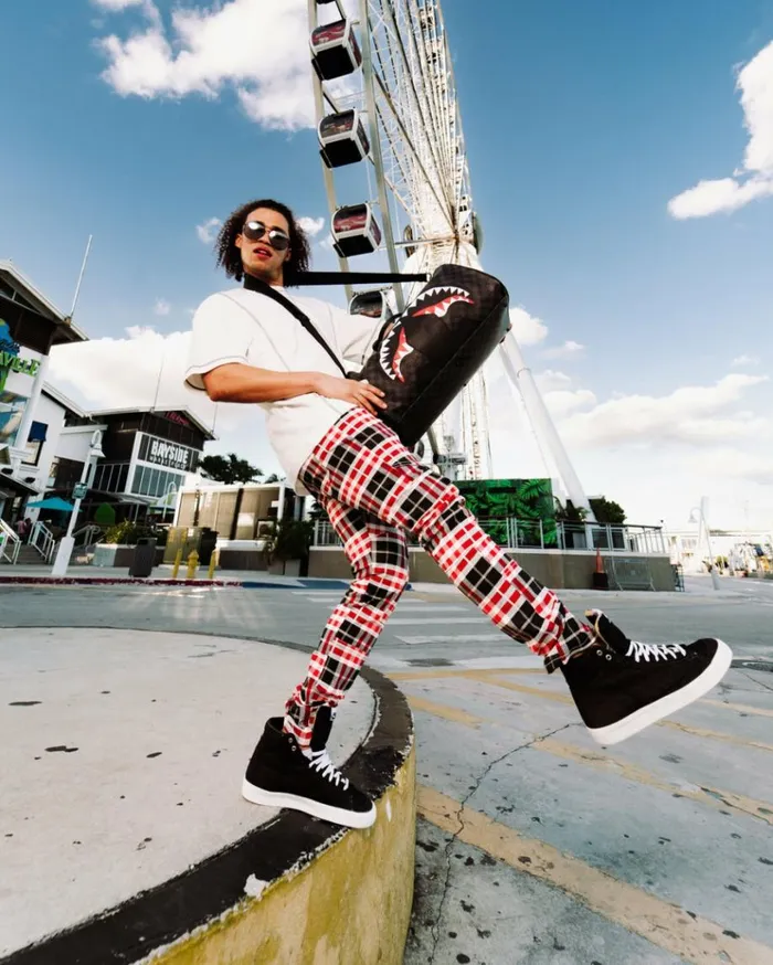 SPRAYGROUND TRIPLE DECKER HEIR TO THE THRONE DUFFLE Bags