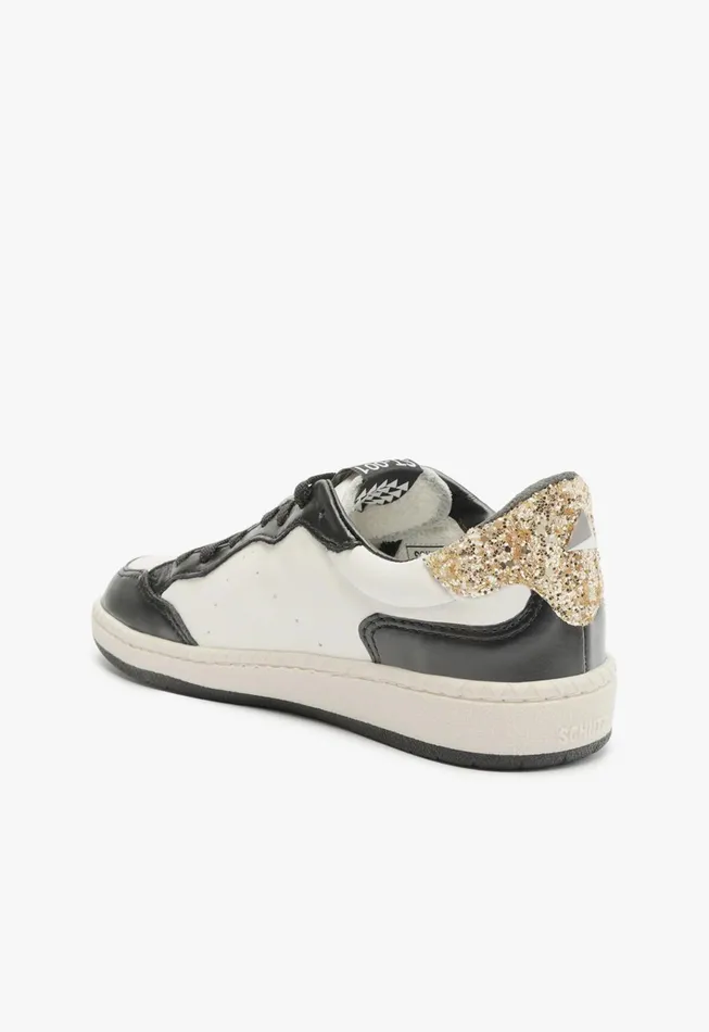 St001 Leather Sneaker Silver Women Schutz Shoes Sneakers