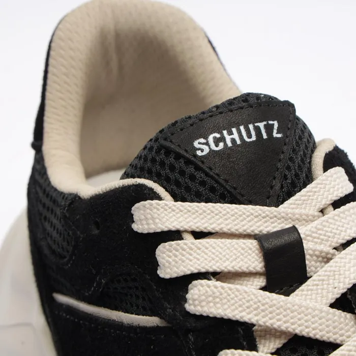 St2940 Suede Sneaker Black Women Schutz Shoes Sneakers St2940 Suede Sneaker Black Women Schutz Shoes Sneakers