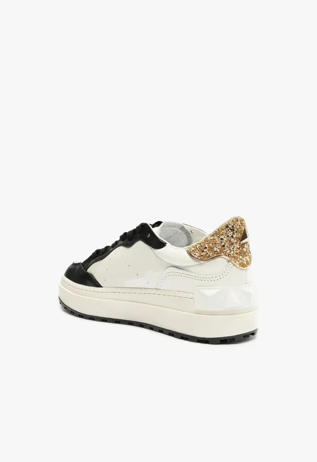 StBold Leather Sneaker White Women Schutz Shoes Sneakers