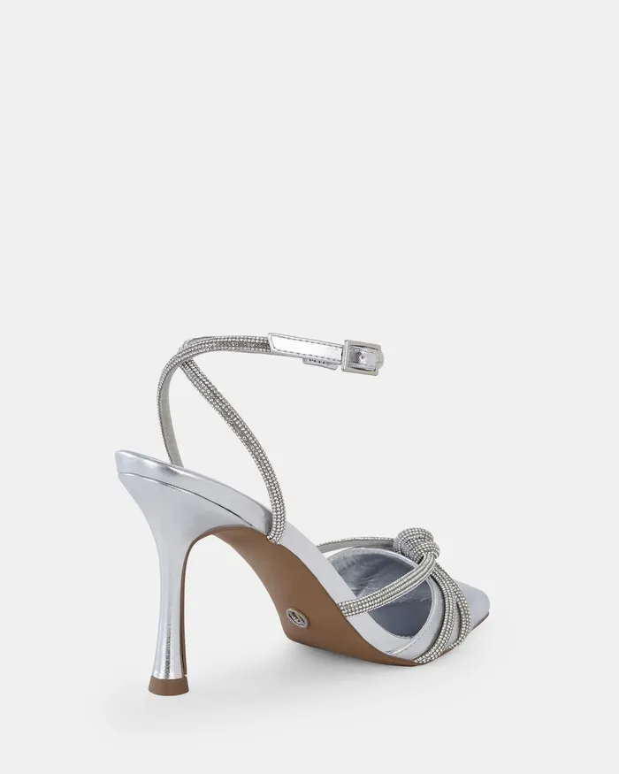 Stilettos Women PERSEPHONE SILVER Stilettos NOVO Shoes
