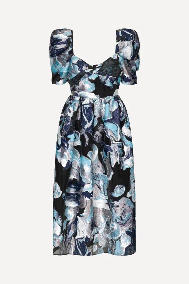 Stine Goya Dresses Everleigh Dress 8211 Icy Flower 8211 Women