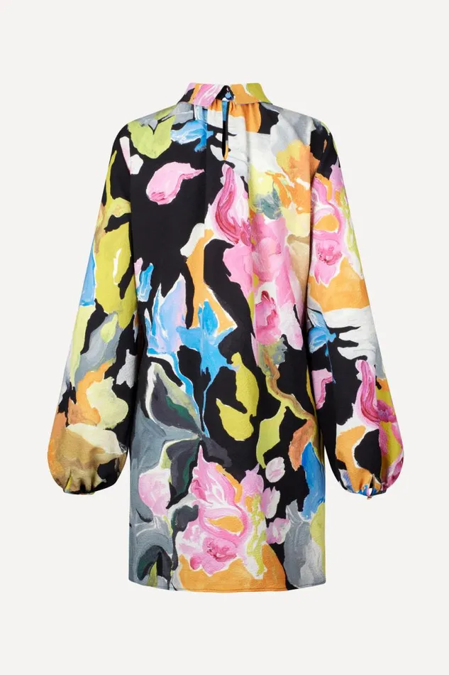 Stine Goya Dresses Rikke Dress 8211 Artistic Floral 8211 Women