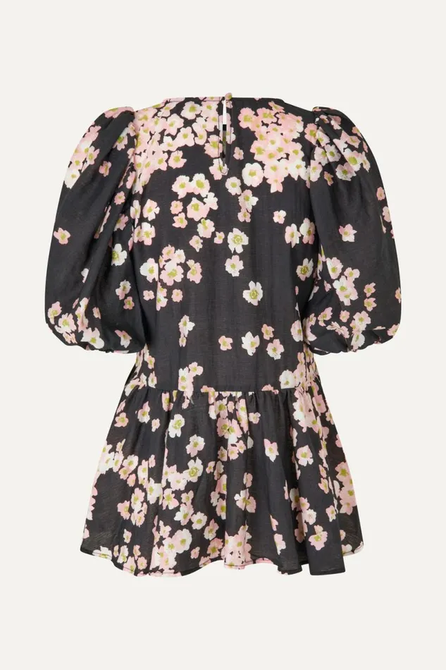 Stine Goya Exclusives SGLiw Top 8211 Pink Ditzy Flowers 8211 Women