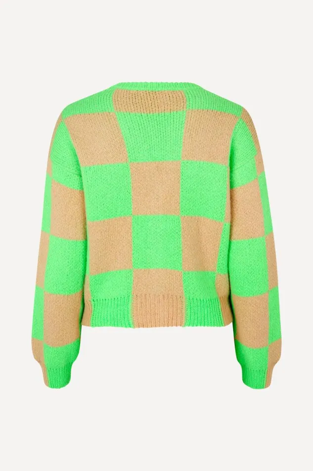 Stine Goya Knitwear Amara Cardigan 8211 Check 8211 Women