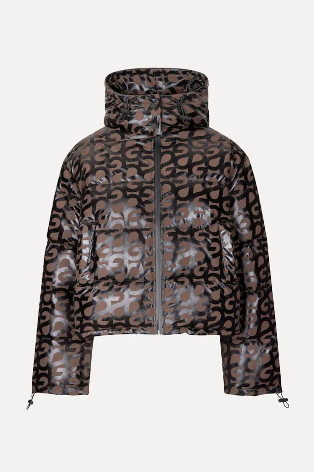 Stine Goya Outerwear Hooded Long Sleeve Puffer 8211 SG Logo 8211 Women