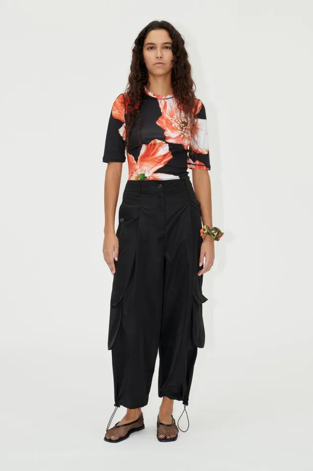 Stine Goya Pants SGChrissy Pants 8211 Jet Black 8211 Women
