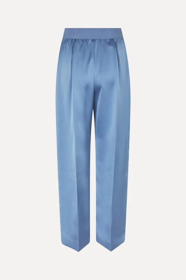 Stine Goya Pants Wide Leg Long Pants 8211 Infinity Blue 8211 Women