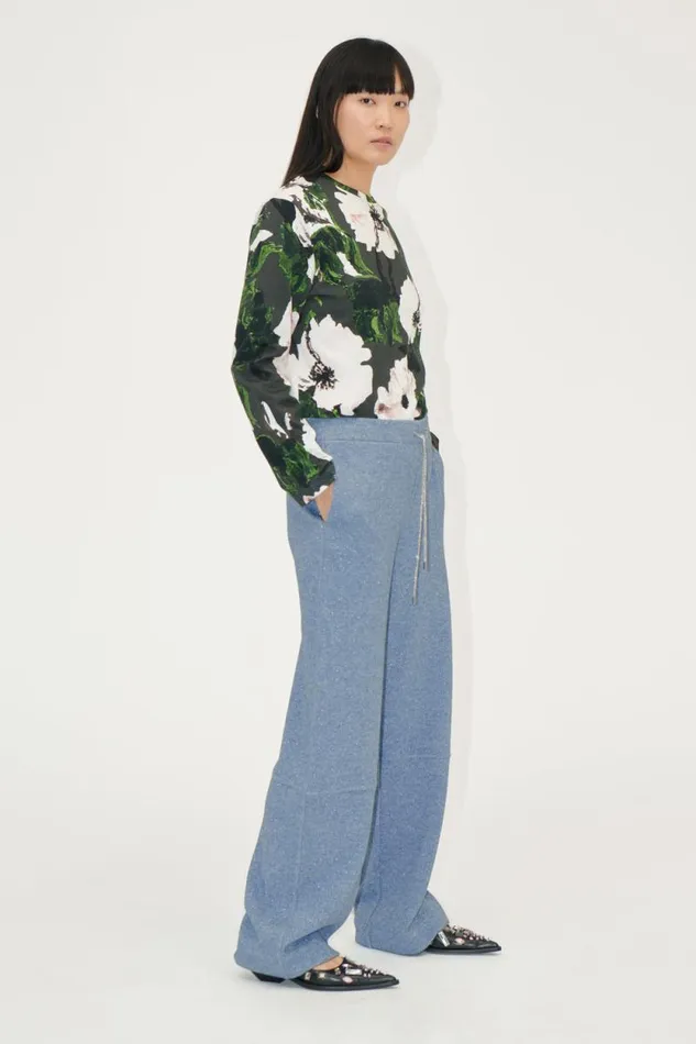 Stine Goya Tops and Shirts Long Sleeve Top 8211 Umber Windflower 8211 Women