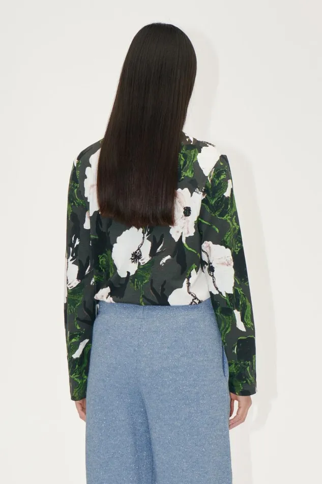 Stine Goya Tops and Shirts Long Sleeve Top 8211 Umber Windflower 8211 Women