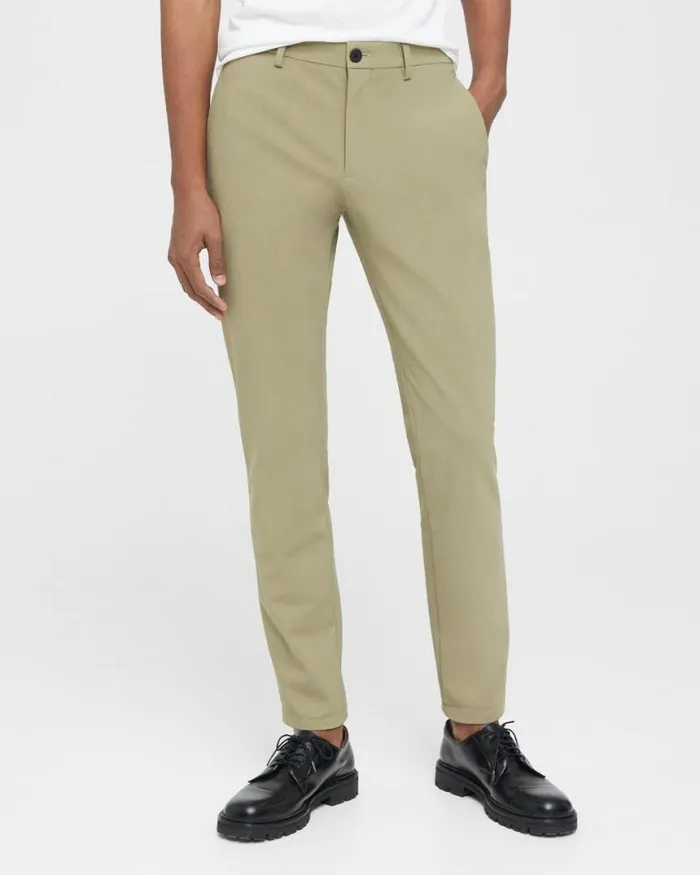 Suits Men Theory Zaine Pant In Precision Ponte Light Olive Suits Men Theory Zaine Pant In Precision Ponte Light Olive